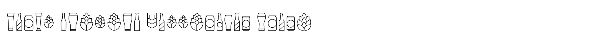 Local Brewery Collection Icons image